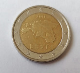2 € Estonija 2011.