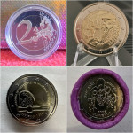 2 eura Slovenija UNC lot 3kom