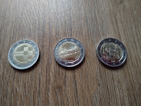 TREĆA (Marko Marulić) DRUGA I PRVA HR PRIGODNA kovanica-MOGUĆA ZAMJENA