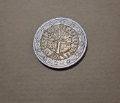 2 Euro Coin RF 2002 Liberté Égalité Fraternité/error rare