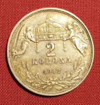2 korona srebro 1912