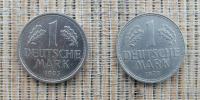 2 kovanice od 1 DM-1970F i 1985G