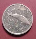 2 kune 1995 FAO izvrsno očuvana