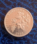 HRVATSKA CROATIA 2 LIPE 2000 godina - VINOVA LOZA (VITIS VINIFERA)