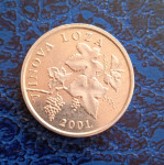 HRVATSKA CROATIA 2 LIPE 2001 godina - VINOVA LOZA