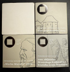 2€ PROOF KOVANICE, 4 KOMADA RAZLIČITE - SVE IKAD IZDANE - KOLEKCIJA