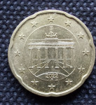 20 centi Njemačka 2022