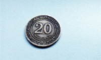 20 CENTIMES ALŽIR 1972.god.