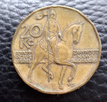20 ČEŠKIH KRUNA 1999