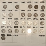 20 lipa 1993-2022
– LOT od 26 kovanica
