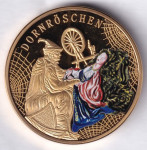 2006 - NJEMAČKA OBOJANA VELIKA (40MM) KOVANICA 2015  UNC