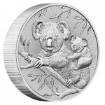 2018 2 oz $2 AUD The Next Generation: Koala Mother & Baby
