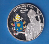 2822 - VATIKAN VELIKA KOVANICA 2013 POSREBRENO - 31.7G