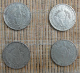 4 srebrne kovanice 2 Pengo