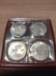 4 x 10 DEUTSCHE MARK MUNCHEN 1972 OLYMPIADE SREBRO