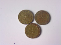 5 pfeniga 1950 J D G