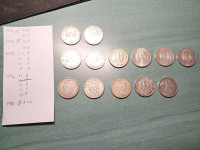 5 Reichmark Srebrni Novcici, Srebrnjaci 0.900 Srebro (Lot 2)