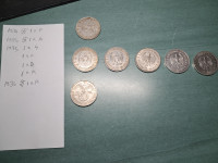 5 Reichmark Srebrni Novcici, Srebrnjaci 0.900 Srebro (Lot 4)