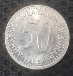 50 Din SFRJ 1988.