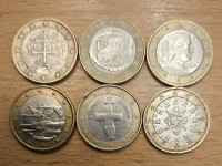 6 rjeđih kovanica od 1 eura