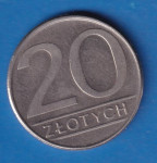 819 - POLJSKA 20 ZLOTY 1985