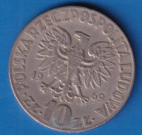 831 - POLJSKA 10 ZLOTY 1969