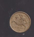 850  - LIETUVA  10  LITAS CENTAS 1998
