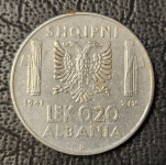 ALBANIA- 0,20 LEK 1941.