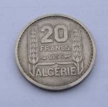 Alžir 20 franaka,1956.g.