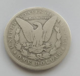 Amerika USA 1 dollar 1890 SREBRO - 647