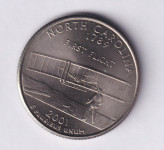 Amerika - Usa Quarter DOLLAR 2001 CAROLINA (kovnica P ) 408