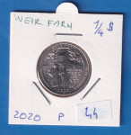 Amerika usa - SETOVI 1 - 1/4 DOLLAR 2020 P  UNC FARM - BR .44