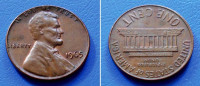 AMERIKA USA UNITED STATES 1 CENT 1965 KM.201 - ABRAHAM LINCOLN