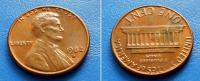 AMERIKA USA UNITED STATES 1 CENT 1982 D KM.201.a - ABRAHAM LINCOLN