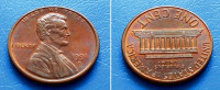 AMERIKA USA UNITED STATES 1 CENT 1991 D KM.201.b - ABRAHAM LINCOLN