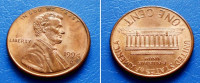 AMERIKA USA UNITED STATES 1 CENT 1994 D KM.201.b - ABRAHAM LINCOLN
