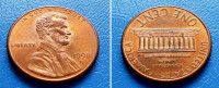 AMERIKA USA UNITED STATES 1 CENT 1998 D KM.201.b - ABRAHAM LINCOLN