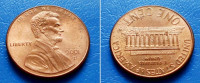 AMERIKA USA UNITED STATES 1 CENT 2001 D KM.201.b - ABRAHAM LINCOLN