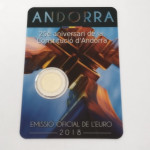 ANDORA 2 EURA JUBILARNA 2018 GODINA