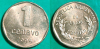 Argentina 1 centavo, 1998 ***/