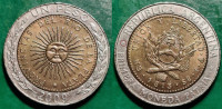 Argentina 1 peso, 2009 oznaka "D" - Mexico, Mexico ***/
