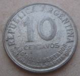 ARGENTINA 10 CENTAVOS 1950