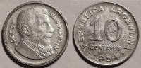 Argentina 10 centavos, 1954 ****/