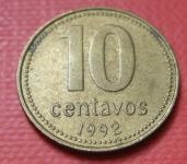 ARGENTINA 10 CENTAVOS 1992