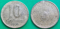 Argentina 10 centavos, 2006 Smooth edge, magnetic /