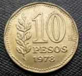 ARGENTINA 10 PESOS 10 PESOS 1978