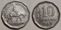 Argentina 10 pesos, 1964 ****/