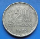 ARGENTINA 20 CENTAVOS 1973