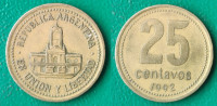 Argentina 25 centavos, 1992 / 1,30 EURO !!!