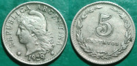 Argentina 5 centavos, 1929 ***/